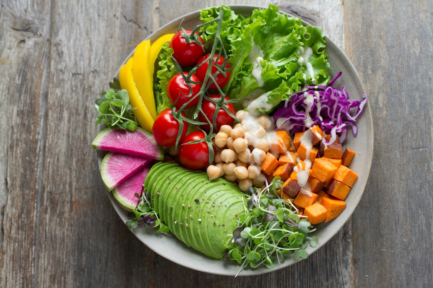 A nourishing bowl of vegetables